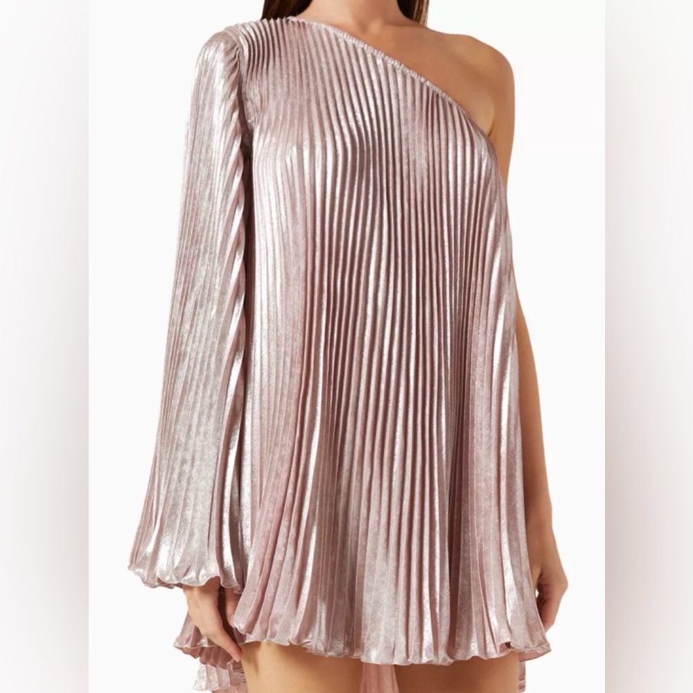 L'IDÉE Mozart Pleated Mini Dress size 4 (S)